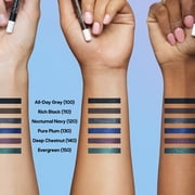 Almay All-Day Intense Gel Eyeliner Bold Longwear Eye Makeup, Hypoallergenic, 110 Rich Black, 0.045 oz