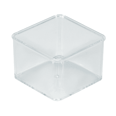 Simplify Small Square Drawer Organizer, 3" x 3", Clear