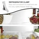 thumbnail image 5 of 10 piezas de clips para estantes de congelador, ganchos de soporte para refrigerador, soporte para estante de enfriador, 5 of 7