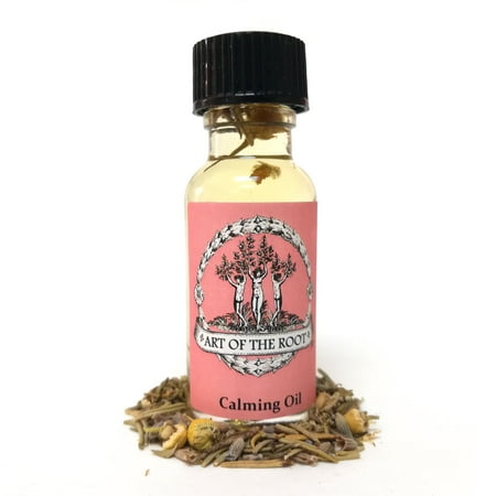 Calming Oil 1/2 oz for Anxiety, Stress, & Tension Hoodoo, Voodoo, Wicca & Pagan