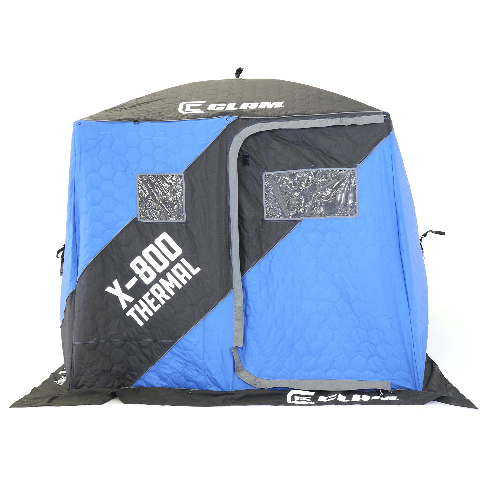 CLAM Jason Mitchell X5000 Portable 6 Person 9' Ice Fishing Thermal