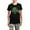 With Gray Camo Pant, variant on CafePress - Vintage Trinity Shamrock Women's Dark Pajamas - Women's Short Sleeve Print T-Shirt and Pants Dark Cotton Pajama Set