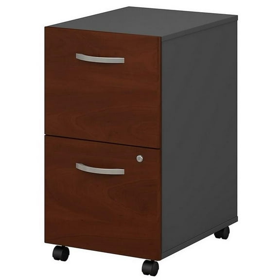 Scranton & Co Mobile Pedestal in Hansen Cherry