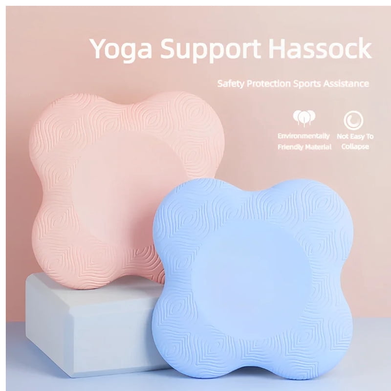 1PC Thickened Anti Slip Yoga Kneeling Protective Pad Knee Soft Flat Support Slow Rebound Non-Slip Sports Fitness Mat Solid Elbow
