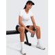 thumbnail image 5 of Remera CRZ YOGA XX-S de cintura, transpirable, blanca, 5 of 6