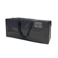 thumbnail image 4 of Large Moving Bags Storage Totes Space Saver Bags Lightweight Household Organizer Black, 4 of 9