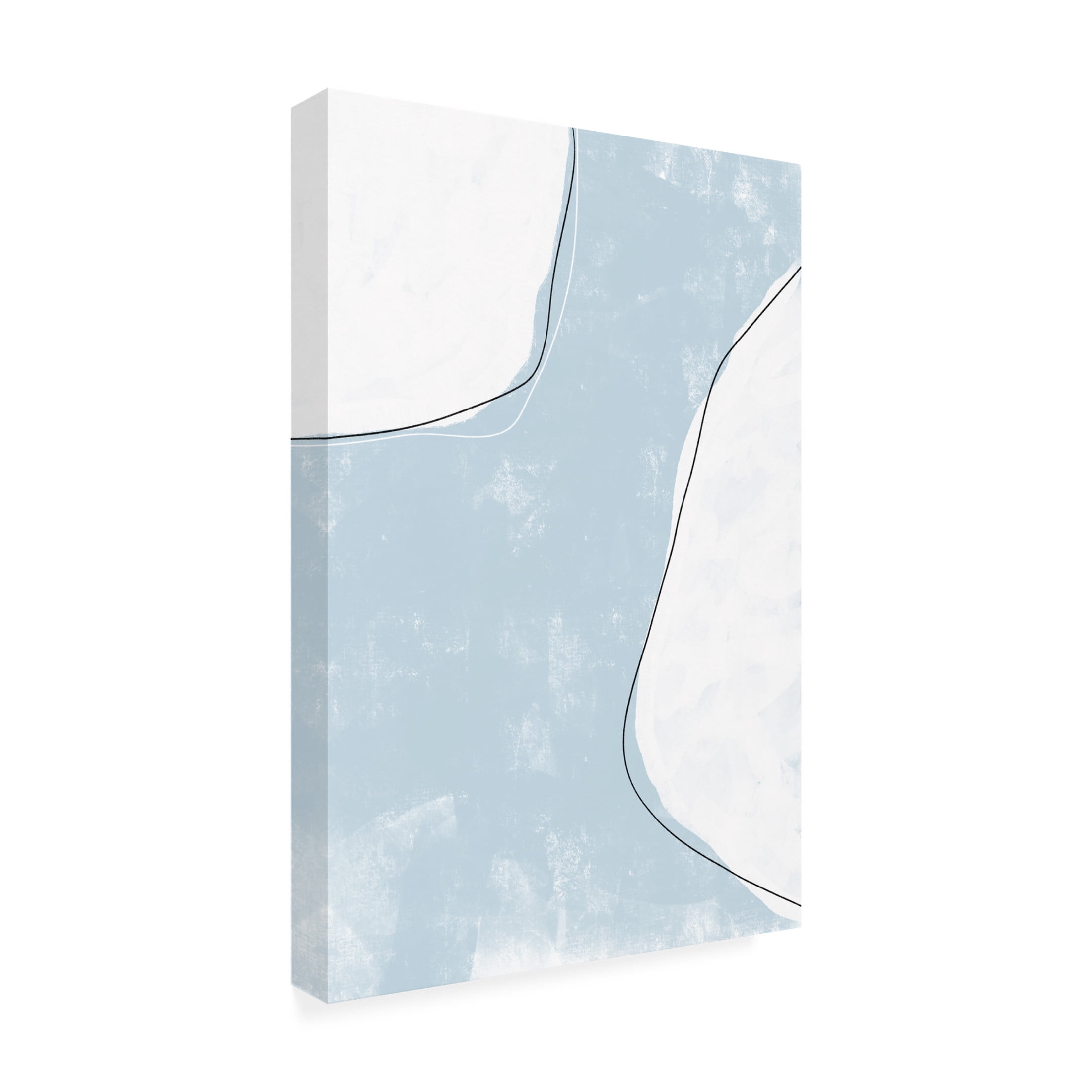 Trademark Fine Art uplusmestudio Abstracto Outlined Canvas Wall Art