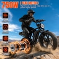 thumbnail image 2 of TST Electric Bike for Adults, 750W Motor, 20mph, 20"x4" Fat Tire, E Mountain Bike, 48V/15AH, Tested to UL2849 Standard by SGS, Age 16+, 2 of 12