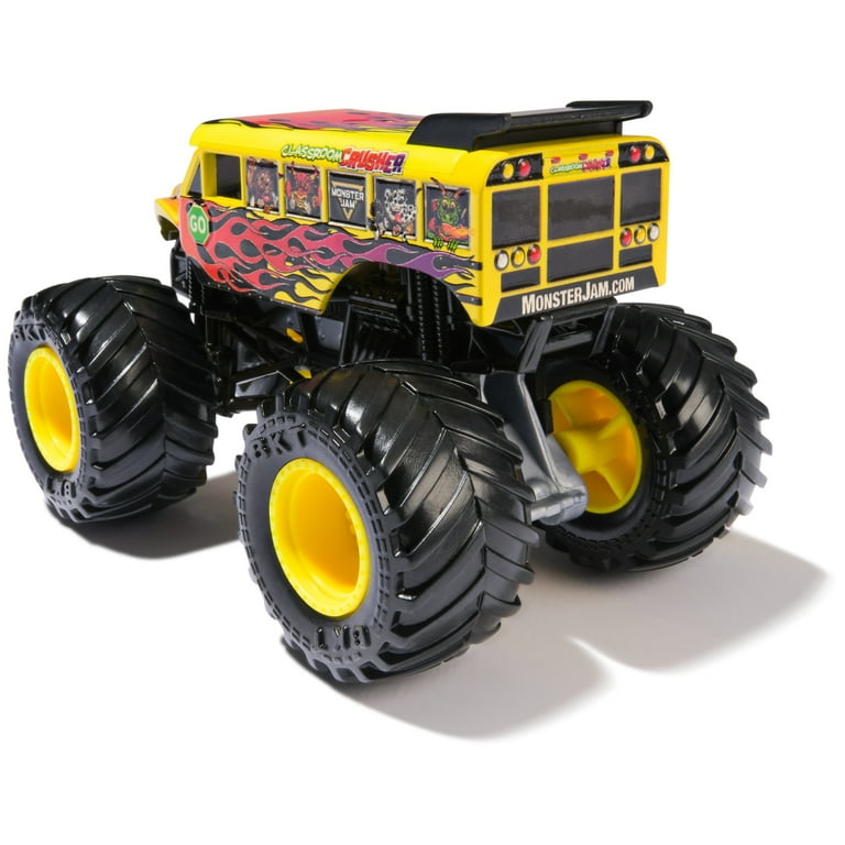 Monster Jam Classroom Crusher Monster Truck, 1:64 Scale - Walmart.com