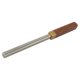 thumbnail image 2 of Lima de trastes de guitarra portátil, profesional, para reparación de luthier, herramienta de nivelación para banjo marrón oscuro, 2 of 9