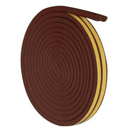 

GLFSIL 6M Foam Self Adhesive Casement Door Excluder Seal Strip Rubber Tape Weatherstrip