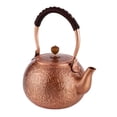 thumbnail image 5 of TISHITA Coffee Pot Teapot Handmade Chinese Tea Ceremony Teawear Violet Copper Teapot for Electric/Induction/Gas s Teakettle, 5 of 8