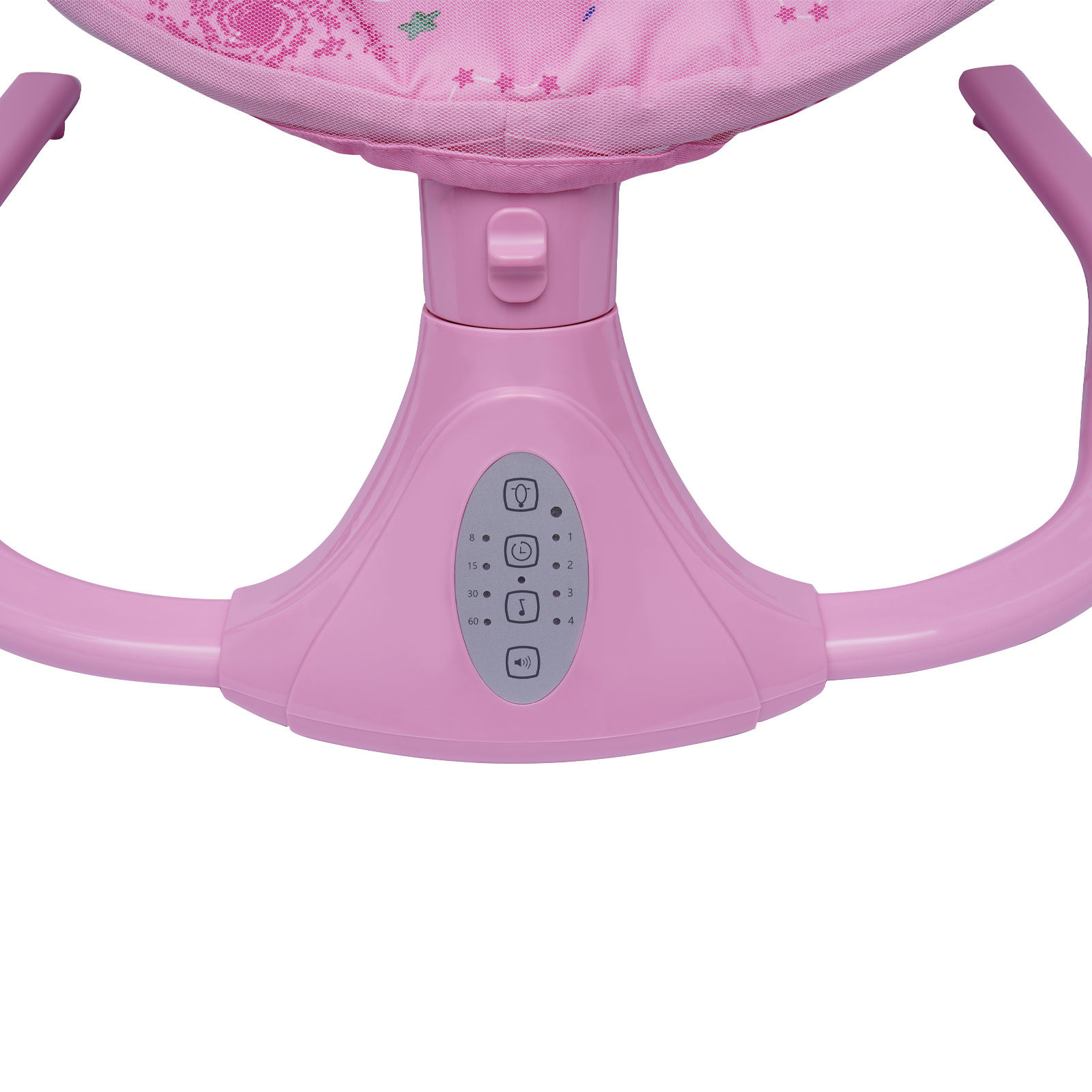 Buy Oukaning Portable Electric Baby Swing Cradle Swings Chair w/4 Swing