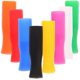 thumbnail image 1 of 8pcs Silicone Straw Tips Multicolored Food Grade Tips Covers for Stainless Steel Drinking Straws (Red, Yellow, Rosy, Blue, Transparent, Black, Orange, 1 of 4