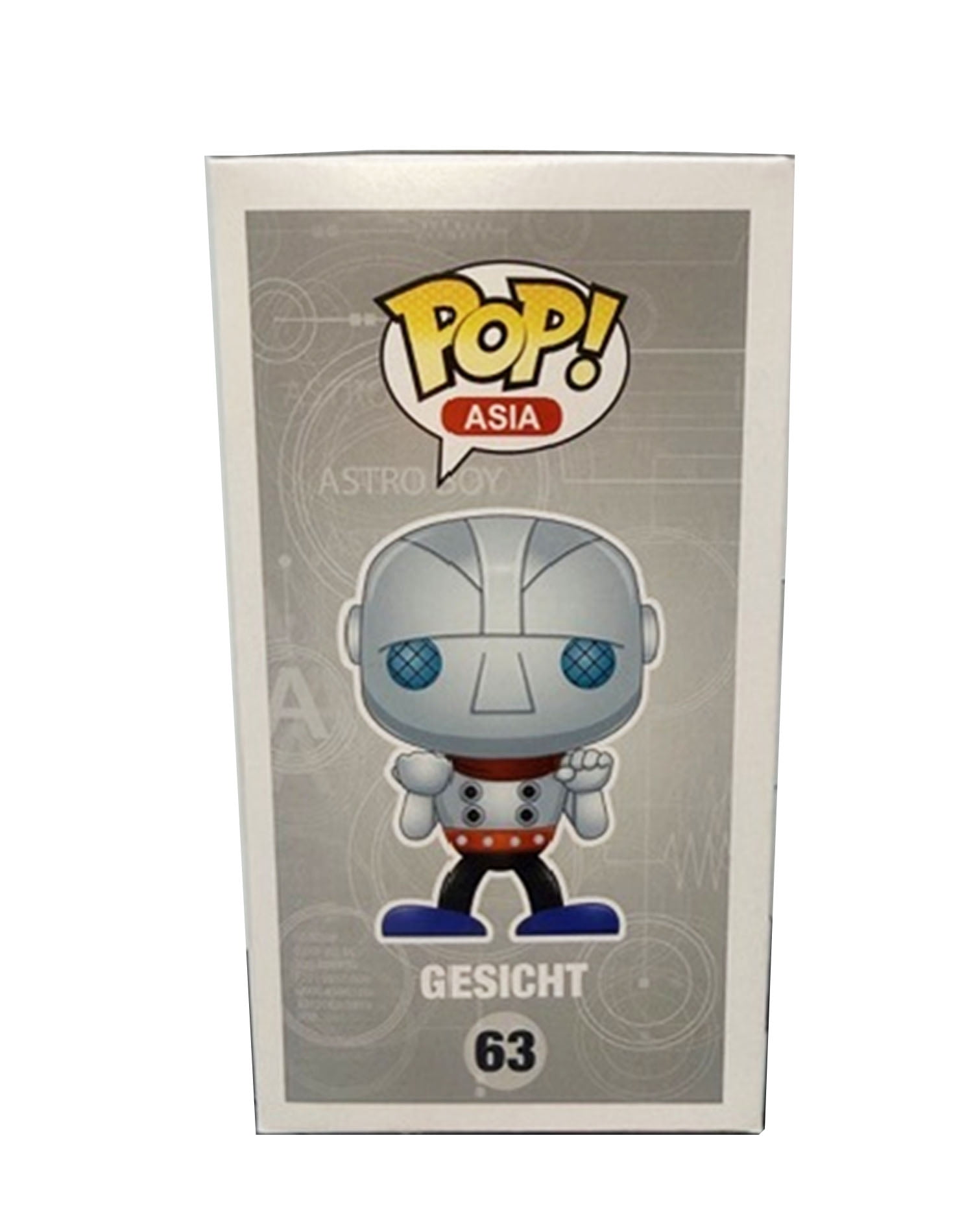 Funko Pop! Asia Astro Boy #63 Gesicht Pop Life Figure!!! - Walmart.com