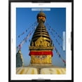 thumbnail image 5 of Art.com Spire and Prayer Flags of the Swayambhunath Stupa in Kathmandu, Nepal, Asia Photographic Print by Gavin Hellier, Black Frame Wall Art, 23" x 29", 5 of 5