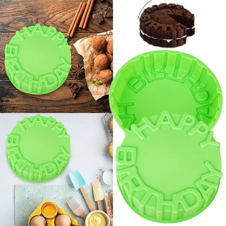 

HGEGPO Cake Moulds Washable Silicone Cake Mold Cake Candy Chocolate Decorating Tray DIY Craft Project Cake Pans Sets for Baking