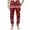 Wine, variant on Tplvbz 2025 Men's Pajama Pants - Soft Knit Christmas Lounge Pants with Pockets, Cozy Elastic Waist Sleepwear, Holiday Pj Pants for Men, Relaxed Fit