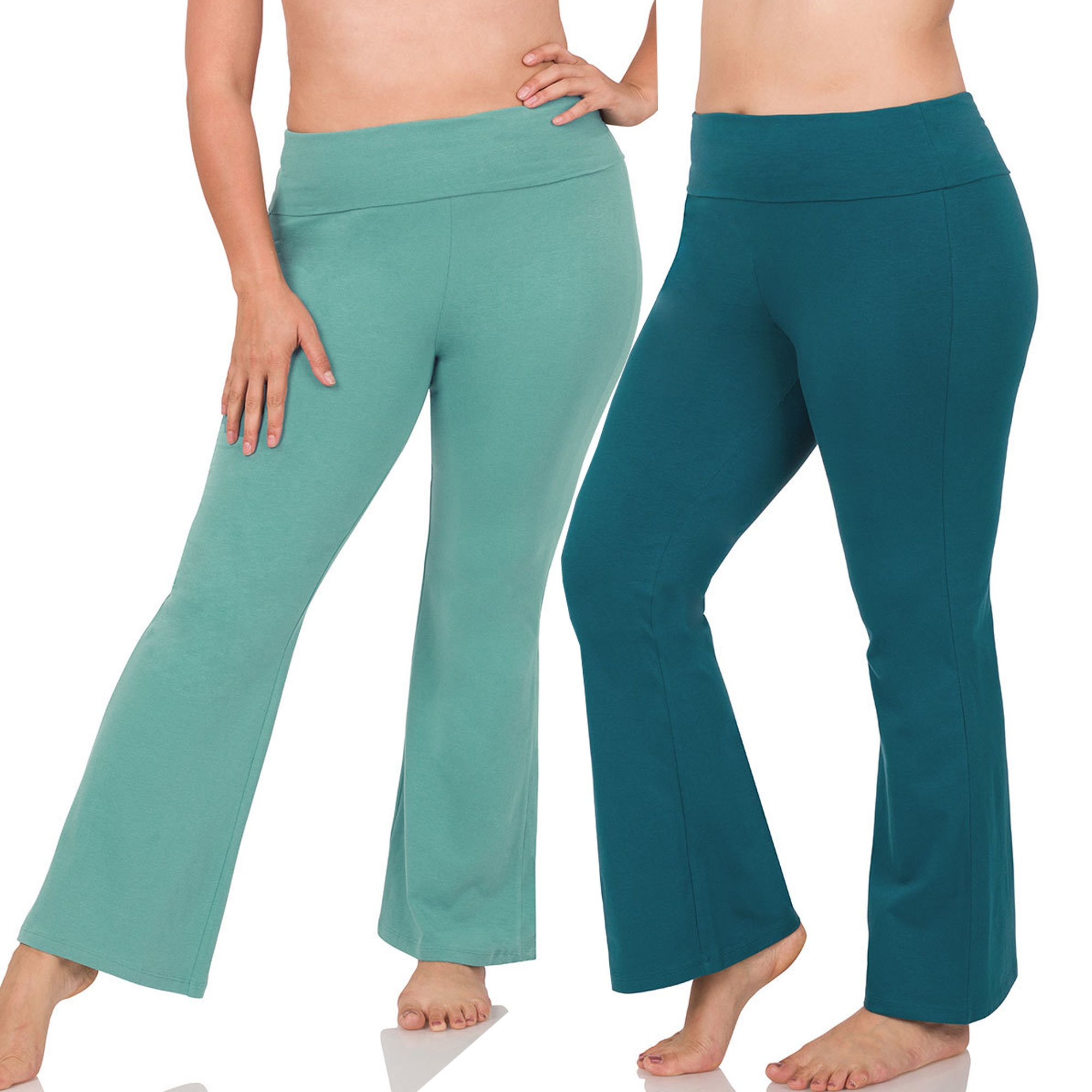 Spandex Flare Yoga Pants