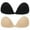 Black&Beige, variant on 1-2Packs Strapless Self Adhesive Invisible Backless Push-up Bra Waterproof Triangular Stealth Bra Wedding Ball Gowns Swimming Costumes