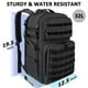 thumbnail image 4 of Mochila MATEIN para portátil grande de 17 pulgadas, 32 L, resistente al agua, 4 of 9