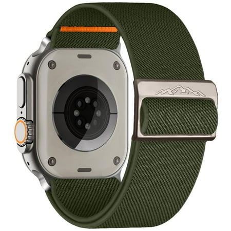 CIRUTVAL Spigen Lite Fit Ultra Band Designed Compatible with Apple Watch Band for iwatch Bands Apple Watch Ultra 2, Series 9 8 7 6 5 4 3 2 1 49mm 45mm 44mm 42mm 41mm 40mm 38mm Nylon Solo Loop