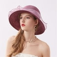 REYYOISKA Youth Baseball Hat Party Wedding Tea Fascinator Women's Hat