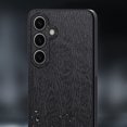 thumbnail image 6 of Nalacover Slim Case for Samsung Galaxy S24, Bark Pattern PU Leather Cover for Galaxy S24, Hybrid Shockproof Lens Protection Scratches Resistant Dustproof Phone Case, Black, 6 of 11