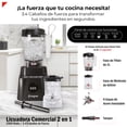 thumbnail image 2 of Licuadora Comercial 3 En 1 2500 W / 3.4 C.F Bogner BSB10XG, 2 of 9