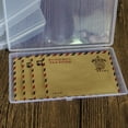 thumbnail image 6 of 6 Pcs 5.7*3.0*0.8 inches Small Plastic Transparent with Lid Box, Storage Box for Jewelry, Art DIY Crafts, Beads and Small Parts, Rectangular Empty Collection Container Case Storage Box, 6 of 8
