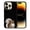 Brown Gray Squirrel, variant on FINCIBO Soft Rubber Protector Cover Case for Apple iPhone 14 Pro Max 6.7" 2022, Basset Hound Dog