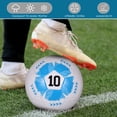 thumbnail image 2 of fastboy Waterproof Durable Size 5 Machine-Stitched Soccer Ball Four-layer And Proof Football Training Match blue, 2 of 6