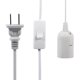 thumbnail image 3 of 1 pieza E27 colgante lámpara colgante lámpara para el hogar candelabros portalámparas cable con interruptor, zócalo de lámpara colgante, zócalo de luz colgante, 3 of 4