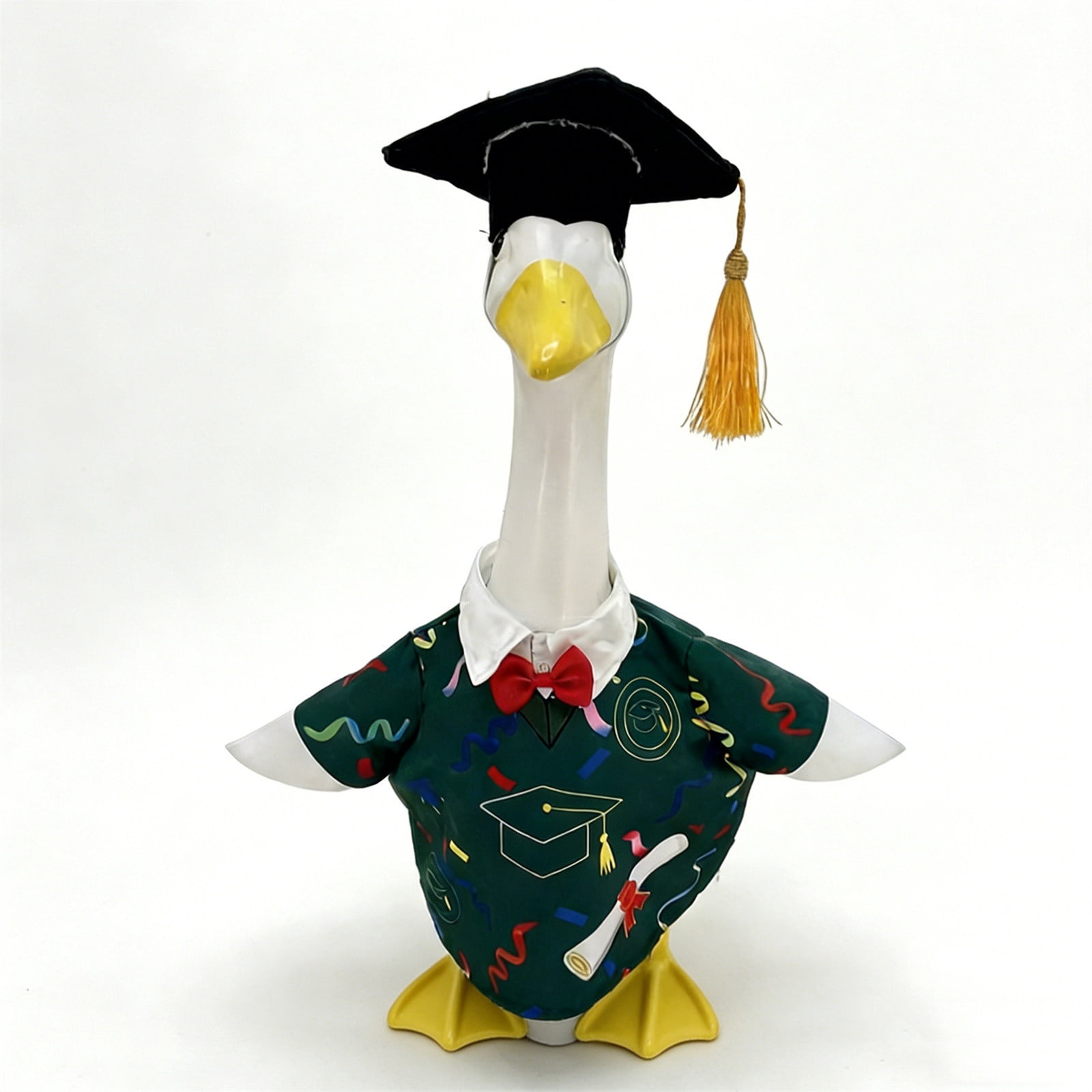 2026 Graduation Gown and Cap Costumes Set for 23in Giantes Gooses, Perfect for Graduation Gooses Outfit and Outdoor Decoration