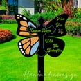 thumbnail image 2 of Handmadetneonsign Butterfly Cross Metal With Stake, Butterfly Metal Stake, Garden Metal Stake Decor 65195, 2 of 5
