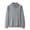 Sweatshirts-Gray, variant on Gamivast Sweatshirts for Men Loose Fitted Long Sleeve Lapel Collar Casual Pullover Trendy Button Drop Shoulder Athletic Shirts Work Wear