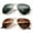 Blackish green/Brown, variant on KALIYADI Classic Aviator Sunglasses for Men Women Driving Sun glasses Polarized Lens UV Blocking-3 Pack