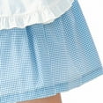 thumbnail image 7 of SERTG Girls Oktoberfest Maid-Style Set 3-Piece Cottagecore Print Dress + Head Scarf and Apron Cultural Theme Dress-Up Skirt Outfit for Kids 5-12 Years(Z01#Blue,7-8 Years), 7 of 7