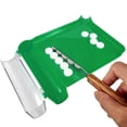 thumbnail image 2 of Right Hand Pill Counting Tray with Spatula (Green - Wood Handle), 2 of 5