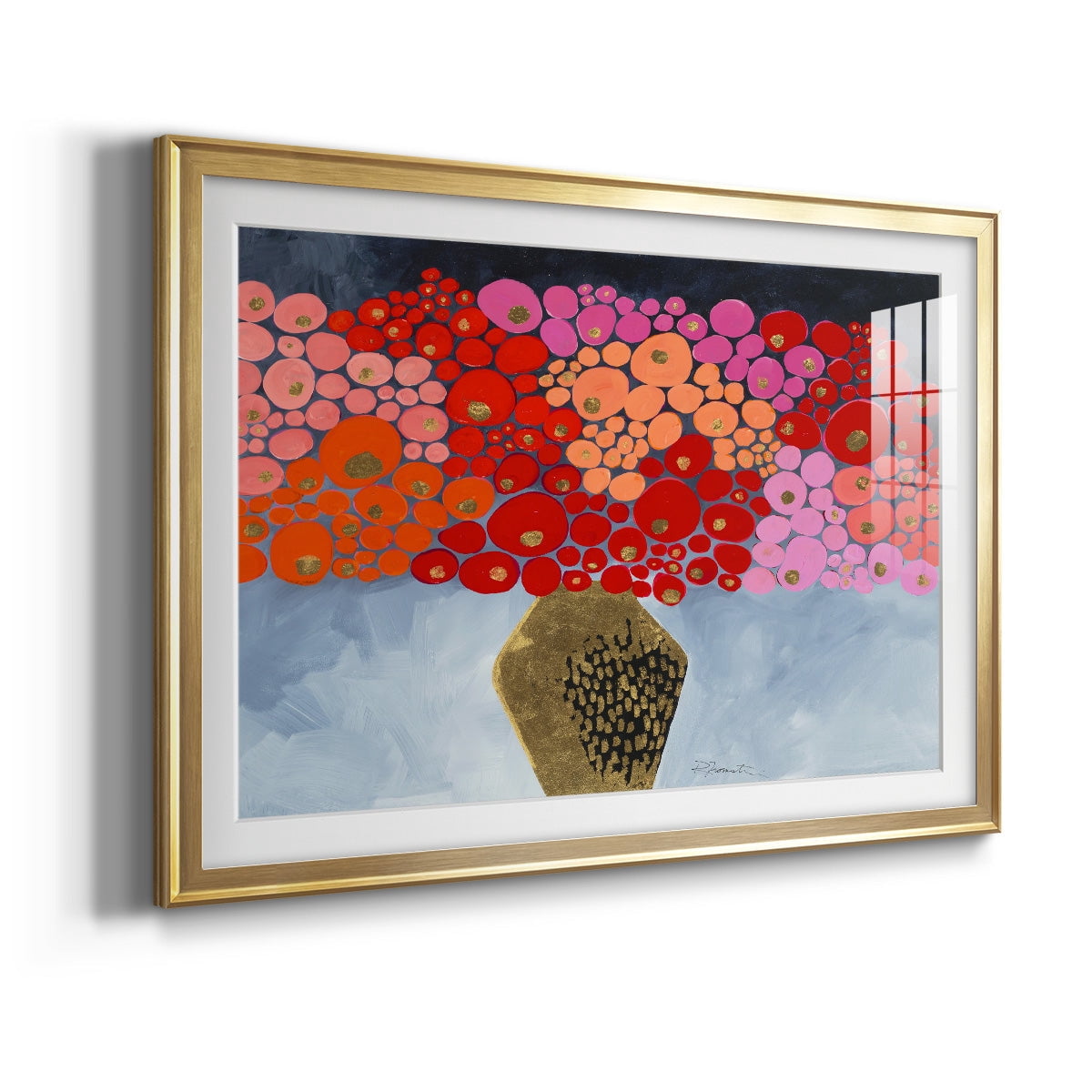 Red Poppies II Premium Framed Print - Ready to Hang