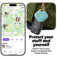 thumbnail image 5 of Life360 Tile (2024) Bluetooth Tracker, Keys Finder and Item Locator for Keys, Bags and More. Phone Finder. Both iOS and Android Compatible. 1-Pack (Aqua Lemon), 5 of 8