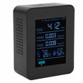 thumbnail image 5 of ZNAZ2CO3TB Detector de calidad del aire Bluetooth 5 en 1 Monitor multifuncional de humedad y temperatura de CO2 para oficina en casa (negro), 5 of 5