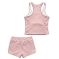 thumbnail image 7 of Psesaysky Cute Kitty Butterfly Tankini Swimsuits for Girls Modest Tank Tops with Shorts 2 Piece Bathing Suits for Teens Girl 6-15 Years, 7 of 7