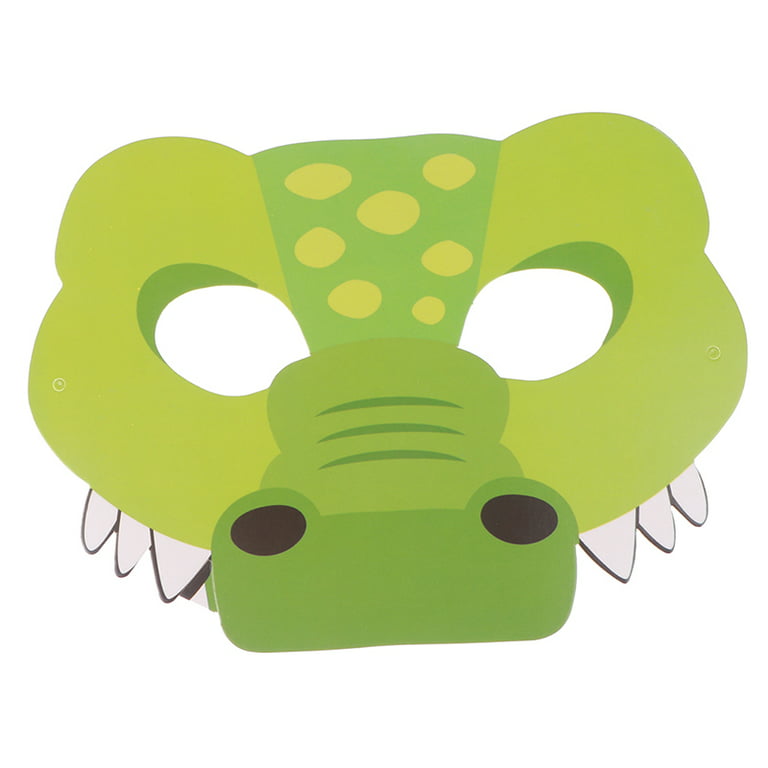 12pcs Mask Birthday Party Supplies Paper Animal Masks Cartoon Kids Party❤  FL