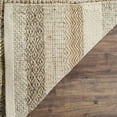 thumbnail image 2 of SAFAVIEH Natura Rylan Braided Striped Wool Area Rug, Beige, 8' x 8' Square, 2 of 2