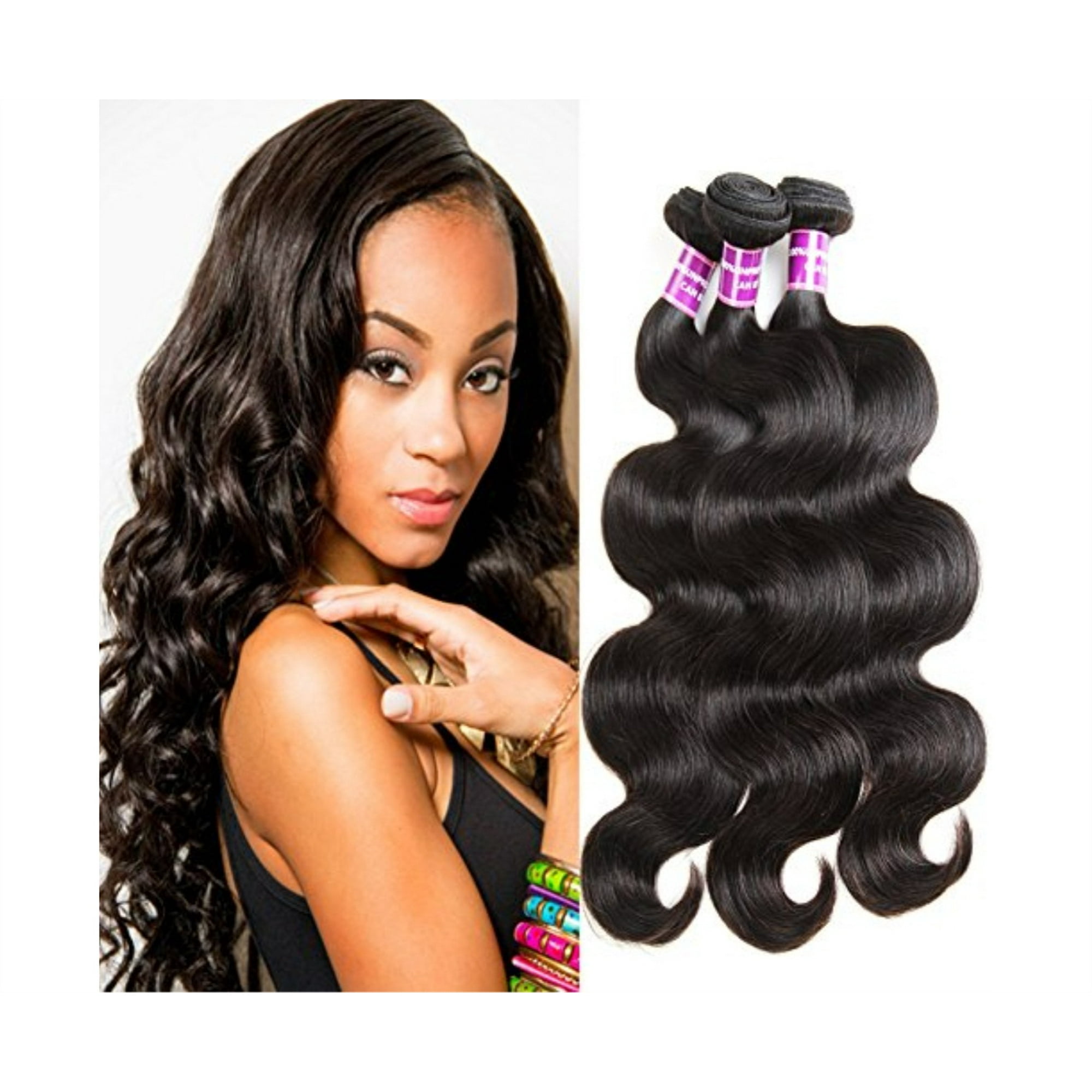 Zsf Hair Grade 7a Brazilian Virgin Hair Body Wave 3bundles 100