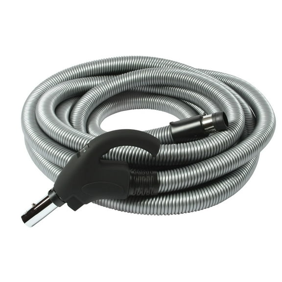 Cen-Tec Systems 90649 Central Vacuum Low Voltage Hose with Button Lock Stub Tube, 40 Foot