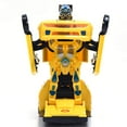 WonderPlay Battery Bumble Bee Transformer Style Car With Lights