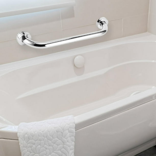 Manija de acero inoxidable, 42,5 cm, bañera de acero inoxidable, apoyabrazos de baño, manija de baño multifuncional