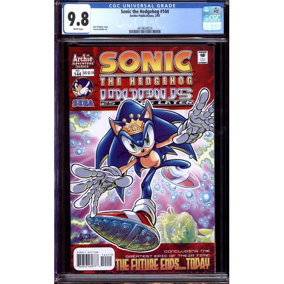Sonic the Hedgehog #144 - CGC 9.8 Comic Book